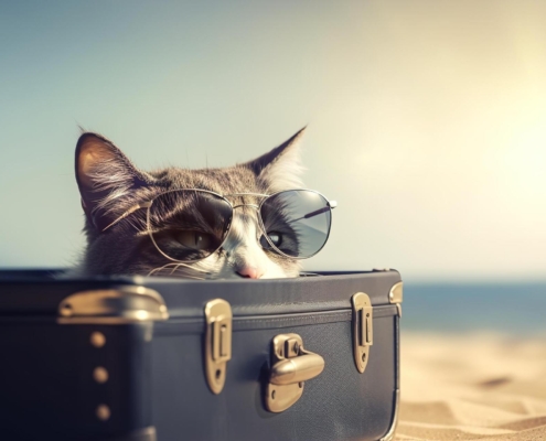 Viaggiare con i proprio gatto è sicuramente un’esperienza molto emozionante ma anche una vera e propria sfida.